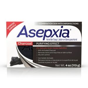 body wash soap bar	asepxia 	purifying effect 4 oz